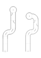 piste de minigolf avec 7 éléments de piste