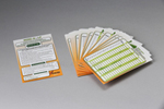cartons de score pour jeu de Mini golf